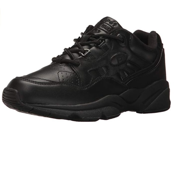 Propet Men Stability Walker Sneaker, Black, 12 - Picture 1 of 7
